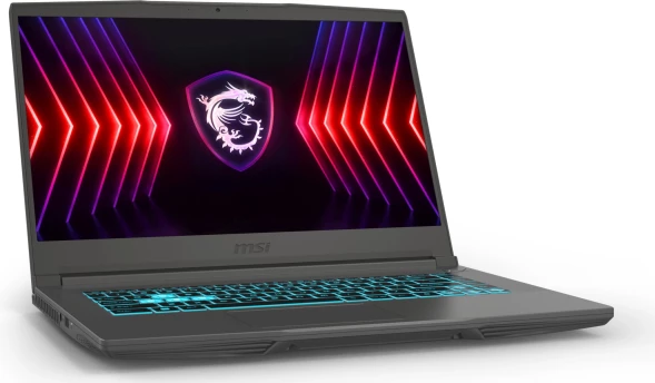 Ноутбук MSI Thin 15 B12UCX-2633XRU Core i5 12450H 16Gb SSD512Gb NVIDIA GeForce RTX 2050 4Gb 15.6&amp;quot; IPS FHD (1920x1080) FreeDOS grey WiFi BT Cam (9S7-16R831-2633)