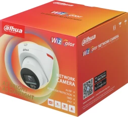 Камера видеонаблюдения IP Dahua DH-IPC-HDW2449TP-S-LED-0280B-PRO 2.8-2.8мм цв. корп.:белый (DH-IPC-HDW2449TP-S-LED-PRO)
