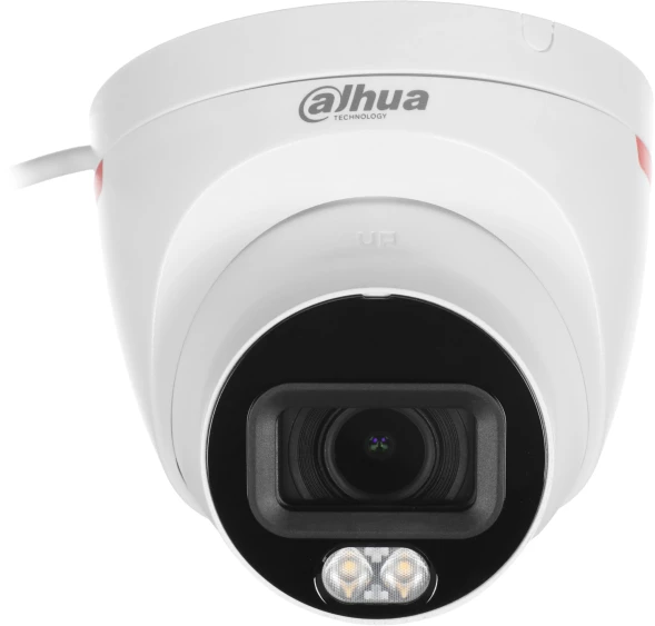 Камера видеонаблюдения IP Dahua DH-IPC-HDW2449TP-S-LED-0280B-PRO 2.8-2.8мм цв. корп.:белый (DH-IPC-HDW2449TP-S-LED-PRO)