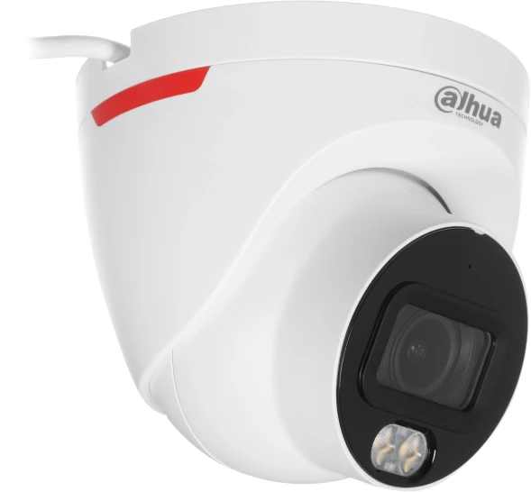 Камера видеонаблюдения IP Dahua DH-IPC-HDW2449TP-S-LED-0280B-PRO 2.8-2.8мм цв. корп.:белый (DH-IPC-HDW2449TP-S-LED-PRO)