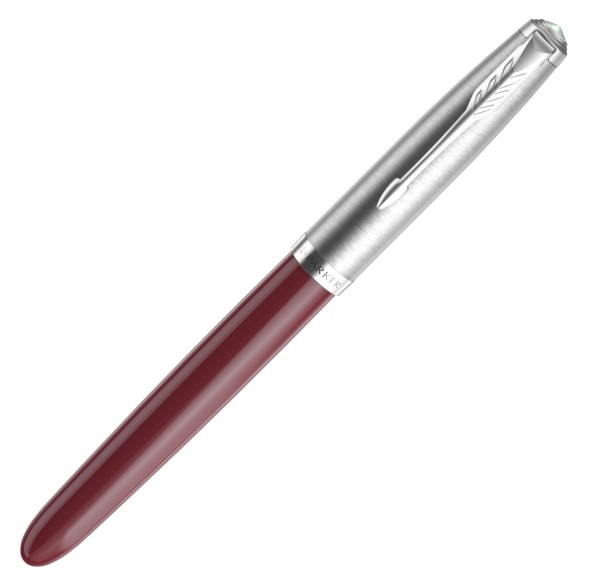 Ручка перьев. Parker 51 Core (CW2123496) Burgundy F сталь нержавеющая подар.кор.