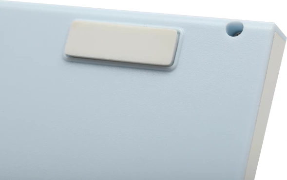 Клавиатура + мышь Acer OCC205 клав:белый/голубой мышь:белый/голубой USB беспроводная slim Multimedia (ZL.ACCEE.00C)