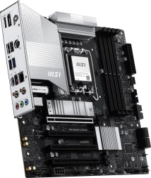 Материнская плата MSI PRO B860M-A WIFI6E Soc-1851 Intel B860 mATX AC`97 8ch(7.1) 5Gigabit RAID+HDMI+DP