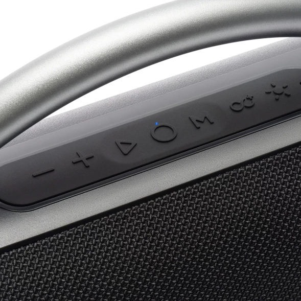 Колонка порт. Hyundai Select H-PS1026 черный 40W 2.0 BT 10м 1800mAh