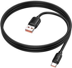 Кабель Hoco X115 51974 USB A (m)-USB-C 1.2м черный