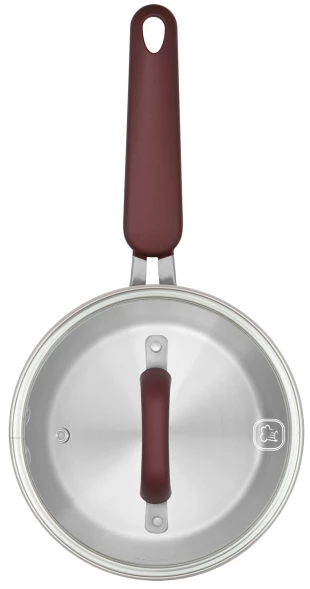 Ковш Rondell Bojole RDS-735 1.7л. d=16см (с крышкой) стальной