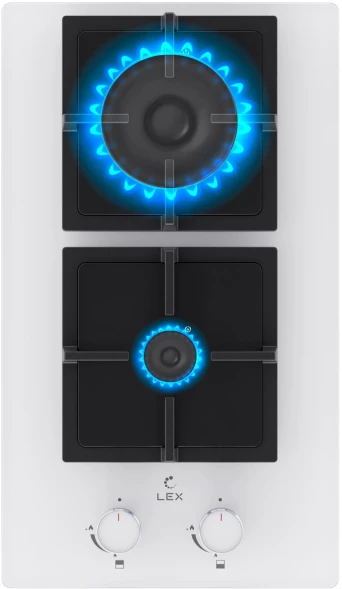 Газовая варочная поверхность Lex GVG 324 WH белый