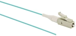 Пигтейл Panduit NetKey NKFPX1BN1NNM001 1x50/125 OM3 LC 1м LSZH аквамарин