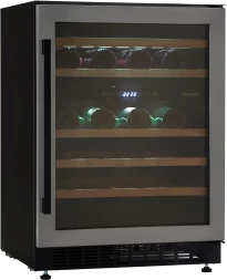 Винный шкаф Hyundai HBWC 0861 DU 1-нокамерн. черный