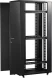Шкаф серверный Lanmaster (TWT-CBB-47U-6X6-G1) напольный 47U 600x600мм пер.дв.стекл металл 2 бок.пан. 800кг черный 526мм 95кг 2277мм IP20 металл