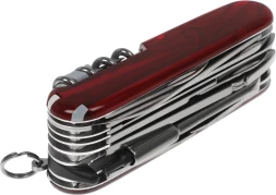 Нож перочинный Victorinox CyberTool L (1.7775.T) 91мм 39функц. красный полупрозрачный карт.коробка
