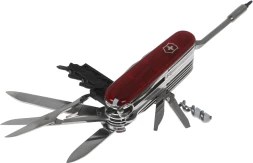 Нож перочинный Victorinox CyberTool L (1.7775.T) 91мм 39функц. красный полупрозрачный карт.коробка