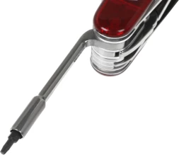 Нож перочинный Victorinox CyberTool L (1.7775.T) 91мм 39функц. красный полупрозрачный карт.коробка