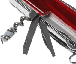 Нож перочинный Victorinox CyberTool L (1.7775.T) 91мм 39функц. красный полупрозрачный карт.коробка
