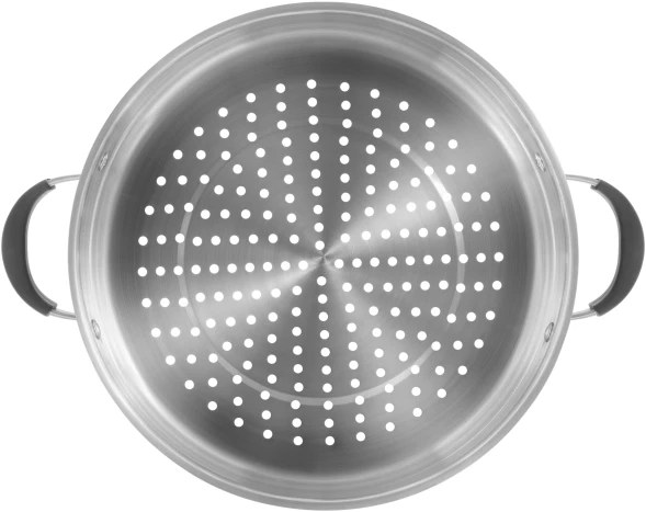 Кастрюля-пароварка Rondell RDS-1815 30.4л. d=32см (с крышкой) стальной