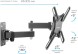 Кронштейн для телевизора Kromax CORBEL-5 черный 15&amp;quot;-42&amp;quot; макс.25кг настенный поворот и наклон