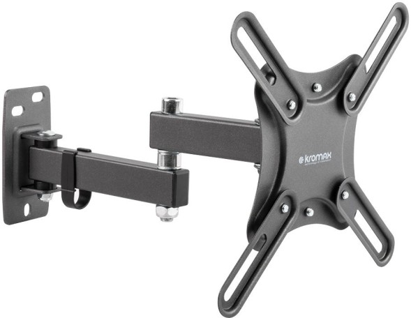 Кронштейн для телевизора Kromax CORBEL-5 черный 15&amp;quot;-42&amp;quot; макс.25кг настенный поворот и наклон