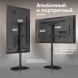 Стойка для телевизора Onkron TS5060 черный 30&amp;quot;-60&amp;quot; макс.41кг напольный поворот
