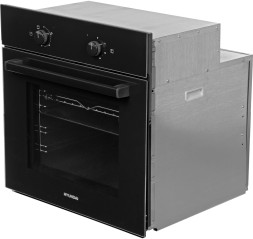 Духовой шкаф Электрический Hyundai 6003.01 BG черное стекло