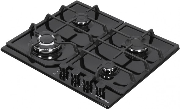 Газовая варочная поверхность Maunfeld EGHE.64.43CB/G черный