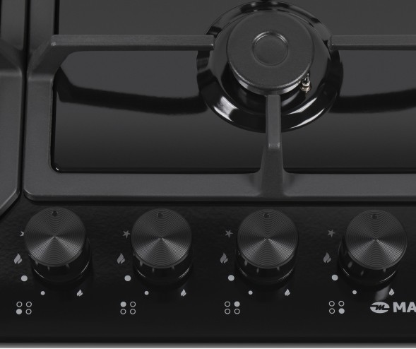 Газовая варочная поверхность Maunfeld EGHE.64.43CB/G черный