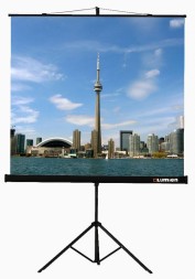 Экран на треноге Lumien 100&amp;quot; 180x180см Eco View LEV-100102 1:1 напольный рулонный