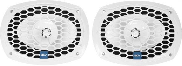 Колонки автомобильные ACV Marine M69 120Вт 89дБ 4Ом 15x23см (6x9дюйм) (ком.:2кол.) коаксиальные двухполосные