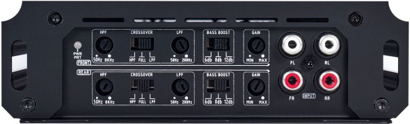 Усилитель автомобильный Kicx AP 120.4 ver.2 четырехканальный