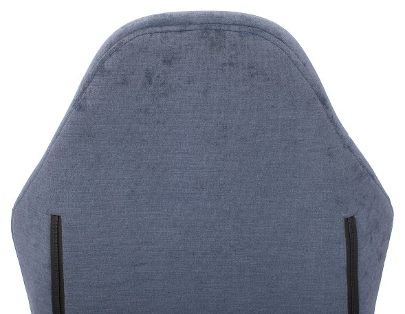 Кресло игровое A4Tech Bloody GC-470 синий с подголов. крестов. металл