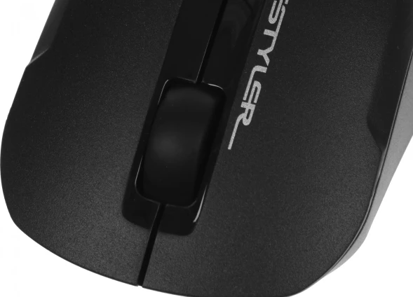 Клавиатура + мышь A4Tech Fstyler FG2300 Air2 клав:черный мышь:черный USB беспроводная slim (FG2300 AIR2 BLACK)