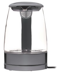 Чайник электрический Starwind SKG2315 1.7л. 2200Вт серый/серебристый корпус: стекло/металл/пластик