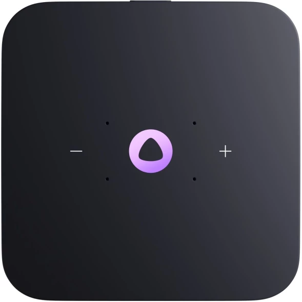 Умная колонка Yandex Станция Миди Алиса оранжевый 24W 1.0 BT/Wi-Fi 10м (YNDX-00054ORG)