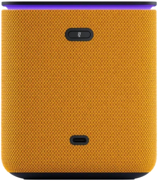 Умная колонка Yandex Станция Миди Алиса оранжевый 24W 1.0 BT/Wi-Fi 10м (YNDX-00054ORG)