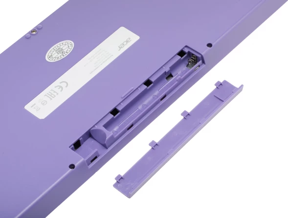 Клавиатура + мышь Acer OCC205 клав:фиолетовый мышь:фиолетовый USB беспроводная slim Multimedia (ZL.ACCEE.00D)