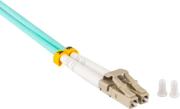 Патч-корд Rexant 50-2511-10 2x50/125 OM3 LC дуплекс-LC дуплекс 10м LSZH бирюзовый