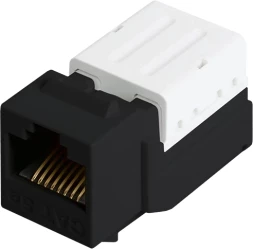 Модуль Nikomax NMC-KJUD2-FT-BK информ. Keystone RJ45 кат.5E UTP черн.