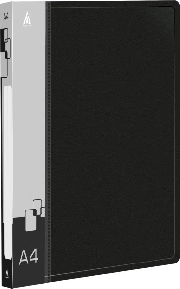 Папка метал.пруж.скоросш. Бюрократ -PZ07P A4 пластик 0.7мм внут.и торц.карм ассорти