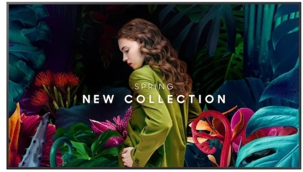 Панель Samsung 65&amp;quot; QB65C черный VA LED 8ms 16:9 DVI HDMI M/M матовая 4000:1 350cd 178гр/178гр 3840x2160 DP RCA Да 4K USB 18.1кг