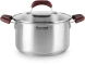 Кастрюля Rondell Bojole RDS-736 3.3л. d=20см (с крышкой) стальной