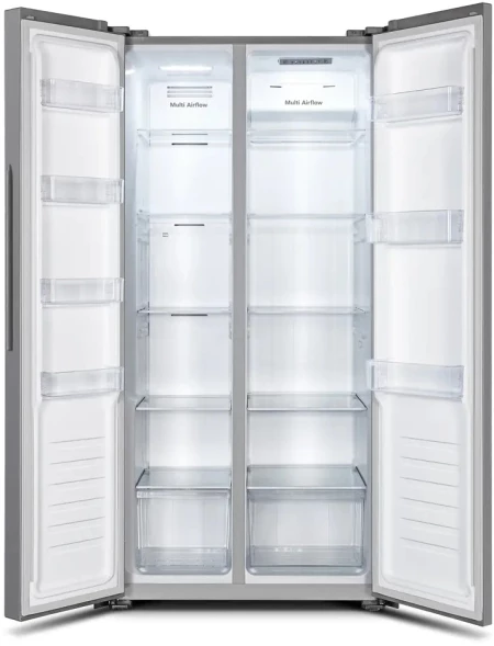 Холодильник Gorenje NRS81714SI 2-хкамерн. серый металлик инвертер