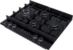 Газовая варочная поверхность Lex GVG 644 T BL черный