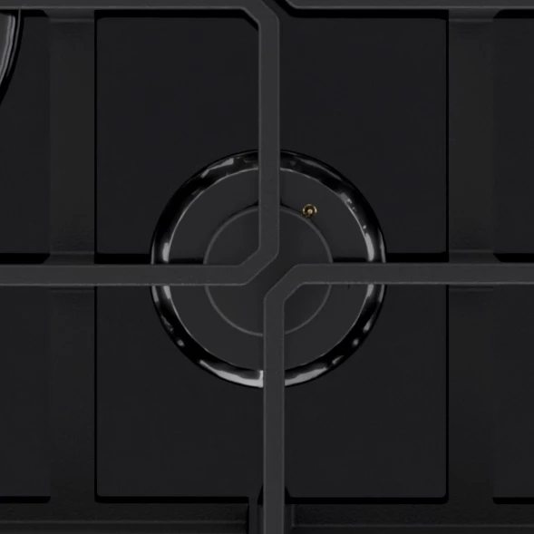 Газовая варочная поверхность Lex GVG 644 T BL черный
