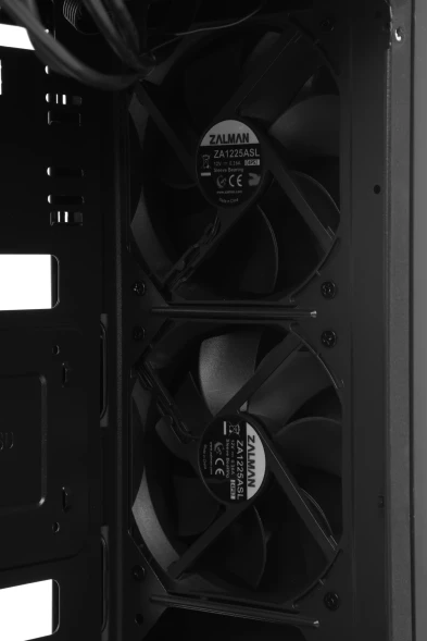 Корпус Zalman S3 TG черный без БП ATX 5x120mm 2xUSB2.0 1xUSB3.0 audio bott PSU