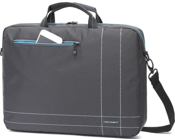 Сумка для ноутбука 15.6&amp;quot; Continent CC-201 GB серый нейлон/полиэстер