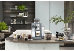 Кофемашина Delonghi Rivelia EXAM440.55.G 1450Вт серый
