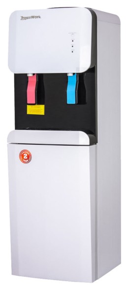 Кулер Aqua Work 105 LR напольный компрессорный белый/черный