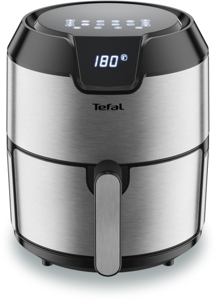 Аэрогриль Tefal Easy Fry Deluxe EY401D15 4.2л 1500Вт серебристый/черный (1510001458)