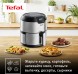 Аэрогриль Tefal Easy Fry Deluxe EY401D15 4.2л 1500Вт серебристый/черный (1510001458)