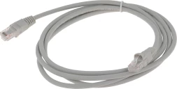 Патч-корд Buro UTP-5E-2M-G-LSZH UTP cat.5E 2м серый RJ-45 (m)-RJ-45 (m)