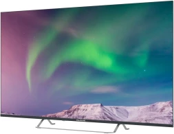 Телевизор QLED PolarLine 55" 55PQ71STC-SM Frameless черный 4K Ultra HD 60Hz DVB-T DVB-T2 DVB-C DVB-S2 USB WiFi Smart TV (RUS)
